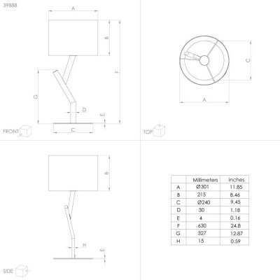 BALNARIO table light 2