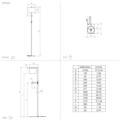 FOLIGNO floor light 3