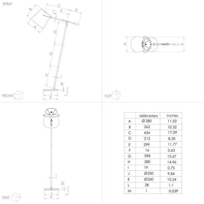 GRANADILLOS floor light 4