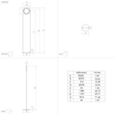 MONTEFANO floor light 5