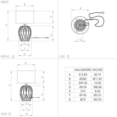 NIMLET table light II 2