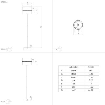 PARAGUAIO floor light 4