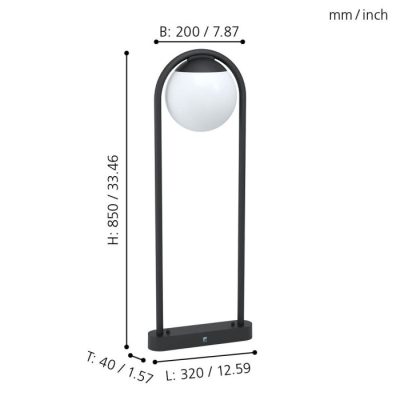 PRATA VECCHIA floor light 3